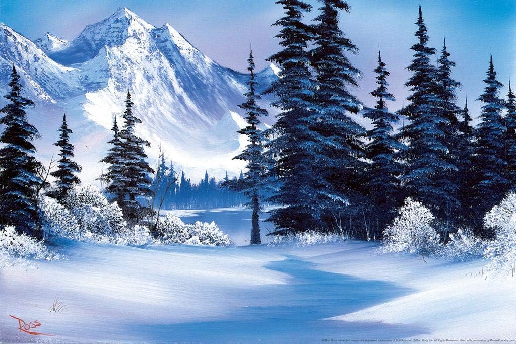 Autumn Peak - Bob Ross Painting